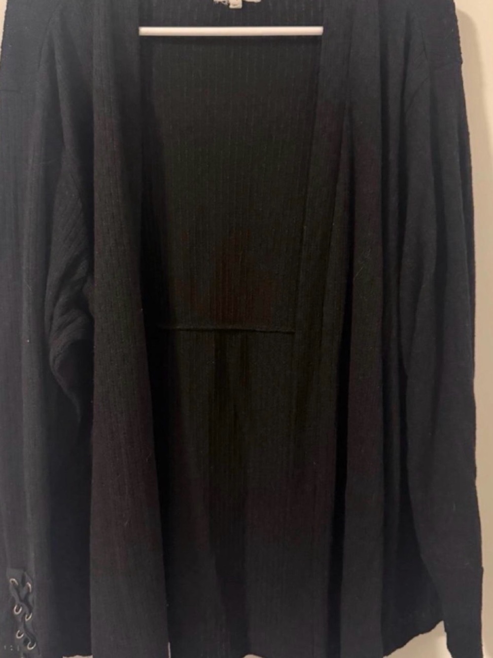 Maurices Black Open-Front Women's Cardigan